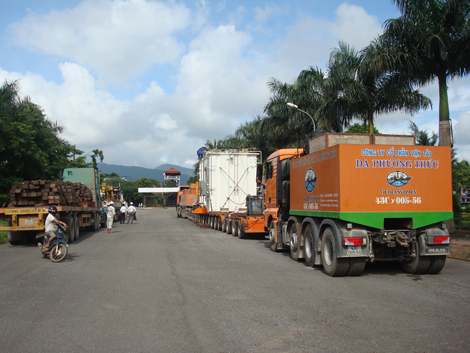 Đảm bảo an toàn vận chuyển máy biến áp cho thủy điện Sơn La