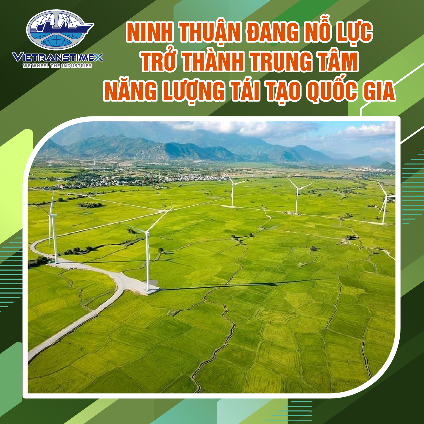 Ninh Thuận Đang Nỗ Lực Trở Thành Trung Tâm Năng Lượng Tái Tạo Quốc Gia